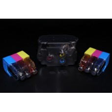 Набор для заправки BURSTEN Plug-n-Print к картриджам Canon CL-511 Color на 2 заправки (6 емкостей с чернилами)